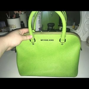 🍀Used Michael Kors Green Handbag🍀